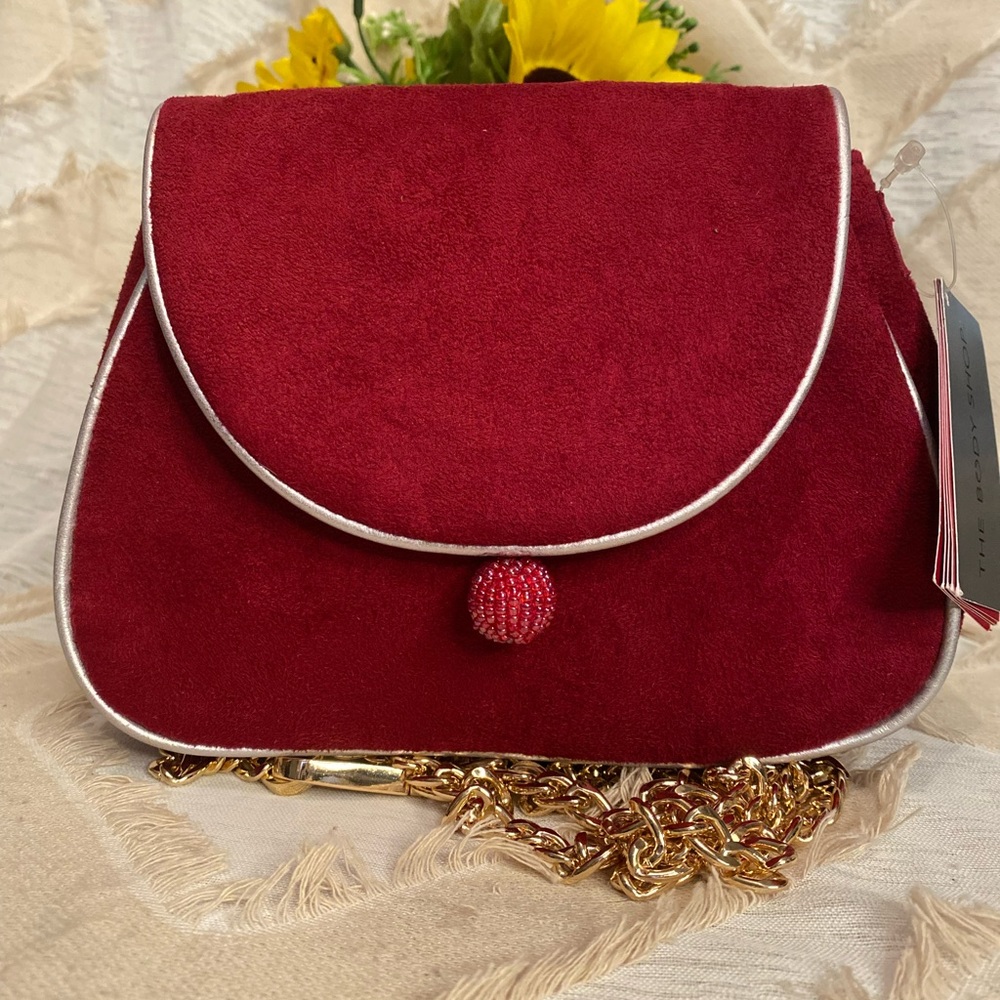 NWT The body shop make up bag, clutch or other